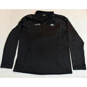 The North Face Mens Quarter Zip Fleece Sweater Size Medium